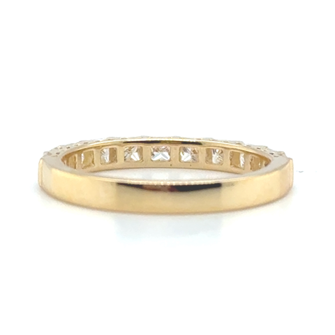 Cassiopeia Love – Princess Cut Diamond Band