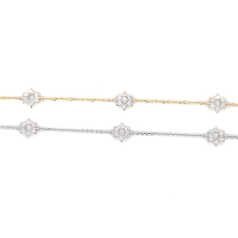 Diamond Magen David bracelet -  Paddington Jeweller - Ojco