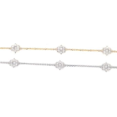 Diamond Magen David bracelet -  Paddington Jeweller - Ojco