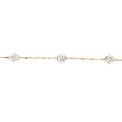 Diamond Magen David bracelet -  Paddington Jeweller - Ojco