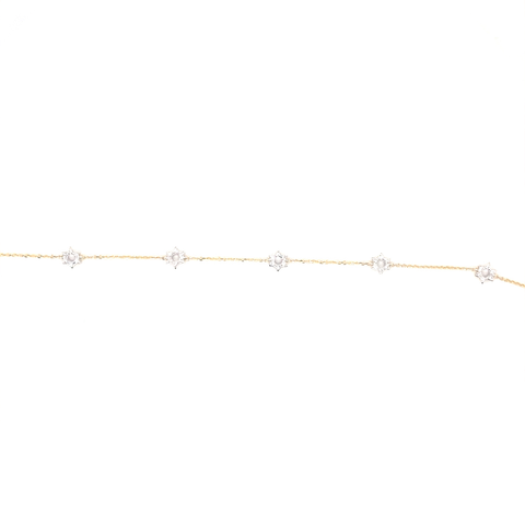 Diamond Magen David bracelet -  Paddington Jeweller - Ojco