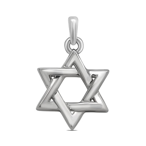 Magen Star of David Pendant -  Paddington Jeweller - Ojco