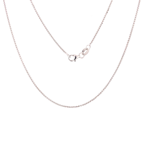 Foxtail Chain - 1.4MM  Platinum