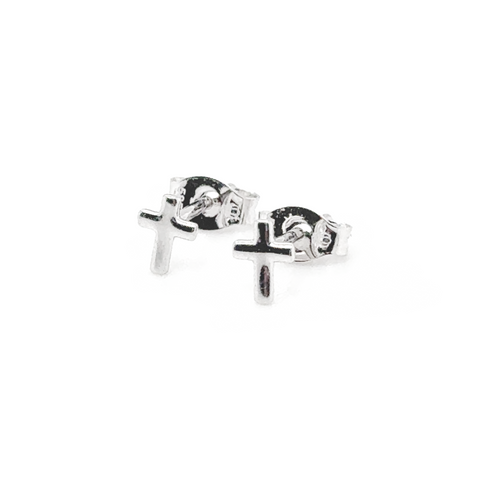 Cross Stud Earrings