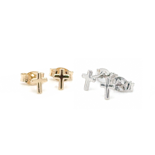 Cross Stud Earrings