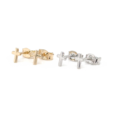 Cross Stud Earrings
