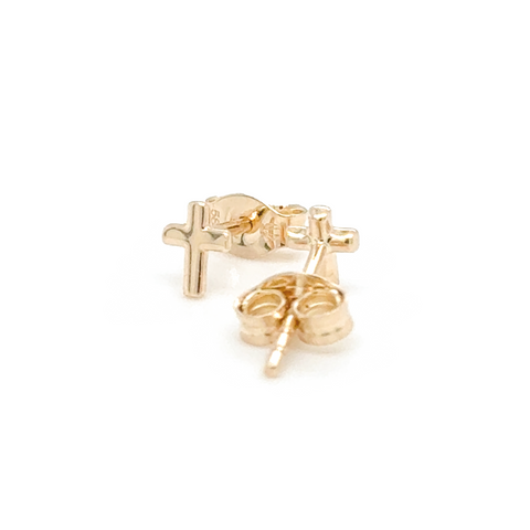Cross Stud Earrings