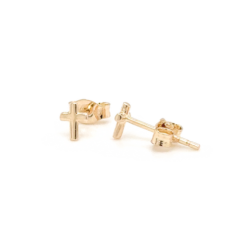 Cross Stud Earrings