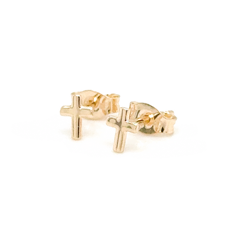 Cross Stud Earrings