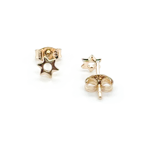 Star of David Stud Earring