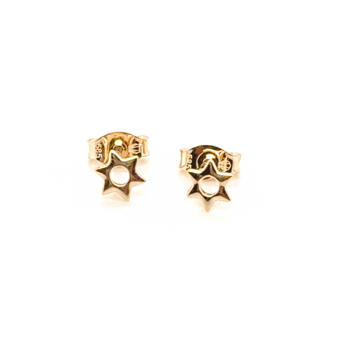 Star of David Stud Earring