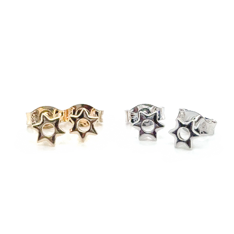 Star of David Stud Earring
