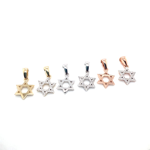 Star of David Pendant -  Paddington Jeweller - Ojco