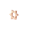Double Plain Star of David Pendant -Paddington Jeweller - Ojco
