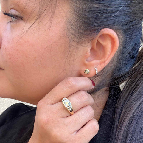Opal Galaxy - Earrings