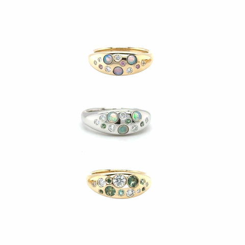 Sapphire Galaxy - Ring