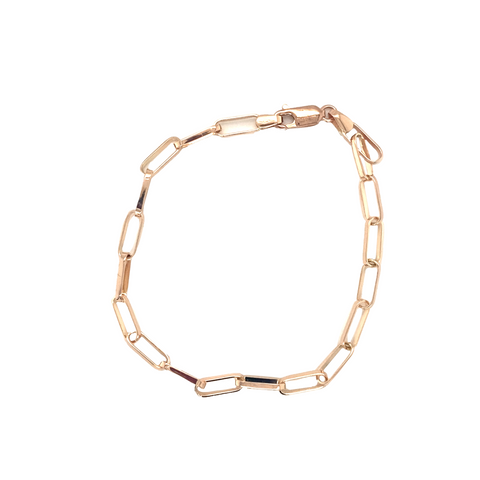 PAPERCLIP BRACELET ROSE -  Paddington Jeweller - Ojco