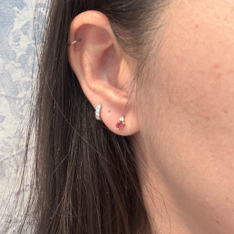 Harlow Tourmaline Stud Earrings -  Paddington Jeweller - Ojco
