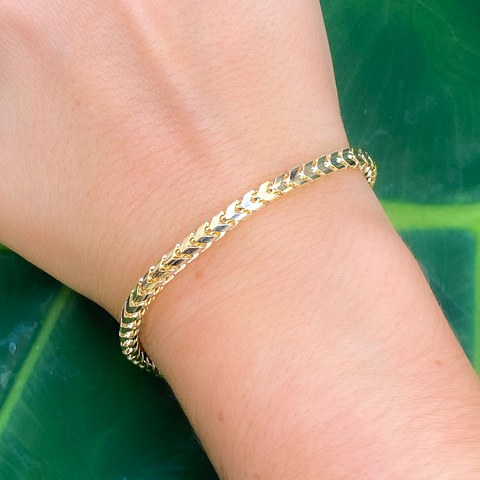 Thick Franco Bracelet- 20cm