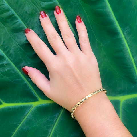 Thick Franco Bracelet- 20cm