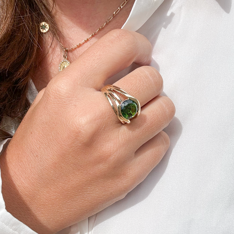 Camile - Green Tourmaline