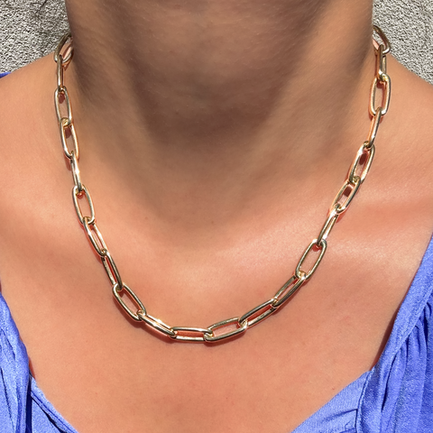 OVAL OPEN LINK CHAIN