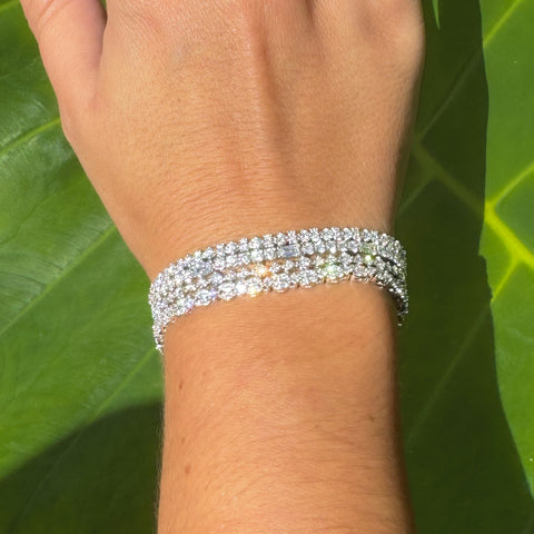 Evelyn Tennis Bracelet