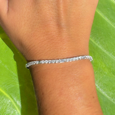 Christa Tennis Bracelet