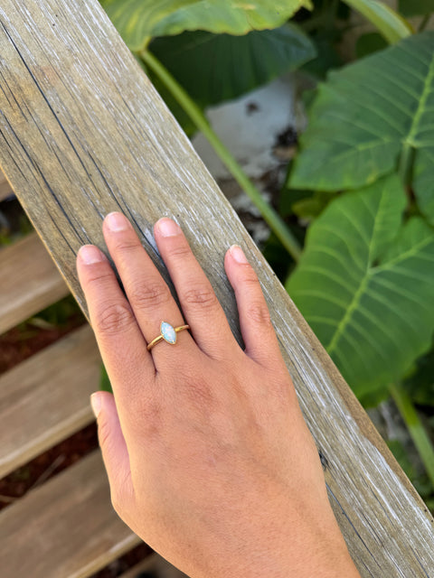 Boho Opal Marquise Ring (2025 Collection) -  Paddington Jeweller - Ojco