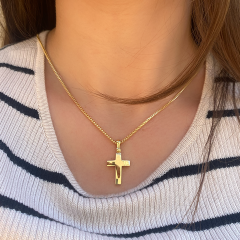 Gradual Cross Pendant -  Paddington Jeweller - Ojco