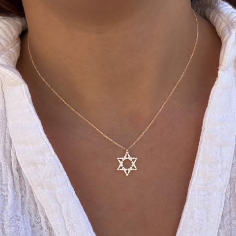 Butterfly Star of David