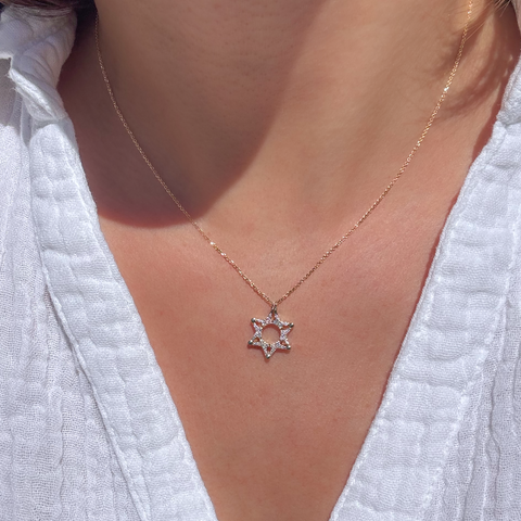 Butterfly Star of David