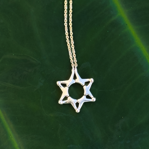 Butterfly Star of David