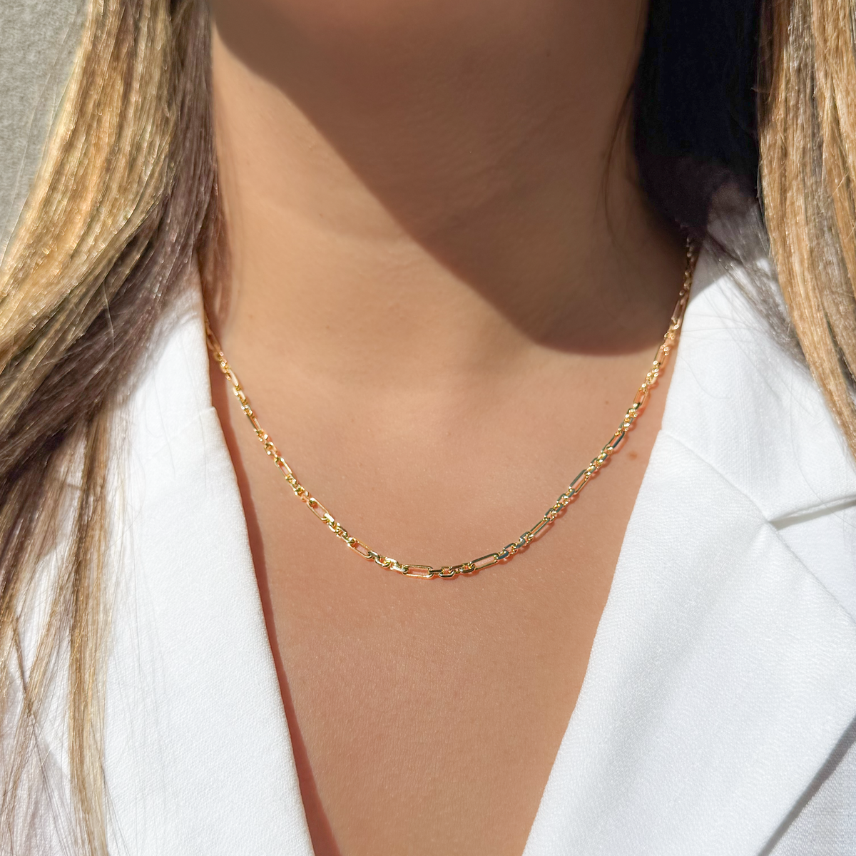 Trace Link Figaro -  Paddington Jeweller - Ojco