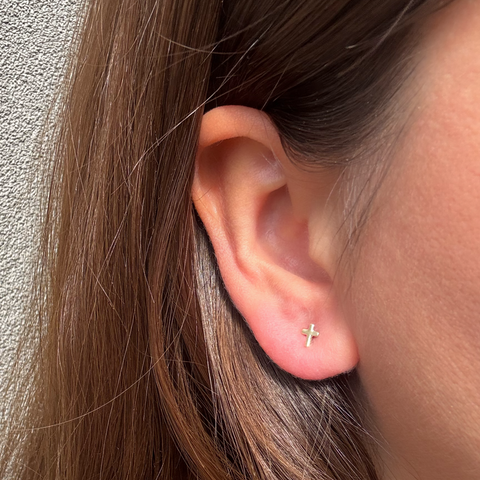 Cross Stud Earrings