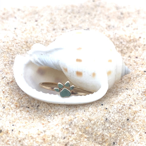Paw Print Ring -  Paddington Jeweller - Ojco