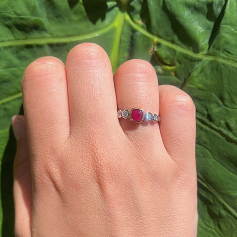 Jayla - Ruby Ring