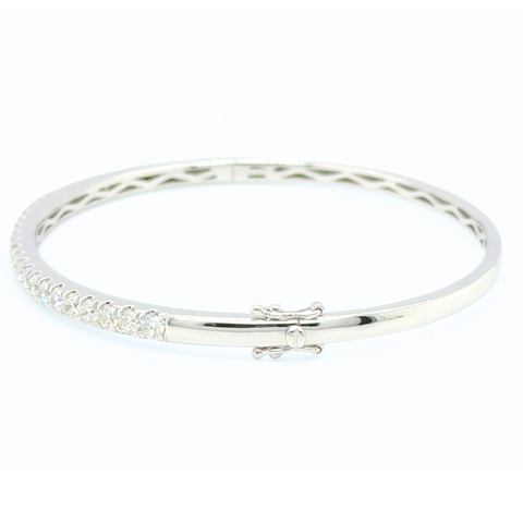 Joanna Diamond Bangle – 2.00ct Tennis-Style