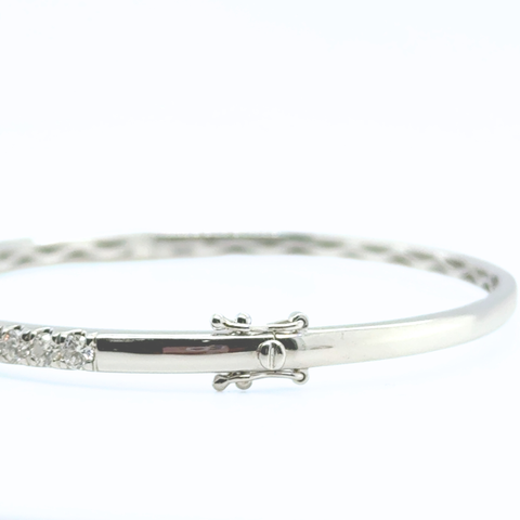 Joanna Diamond Bangle – 2.00ct Tennis-Style