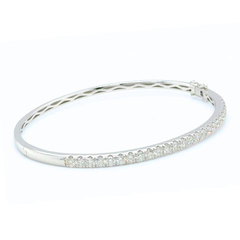 Joanna Diamond Bangle – 2.00ct Tennis-Style