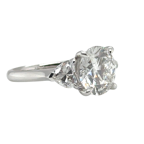 Max Custom Made - Trilogy Diamond Engagement Ring -  Paddington Jeweller - Ojco