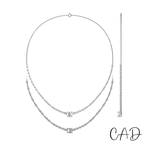 Didi CM Necklace -  Paddington Jeweller - Ojco