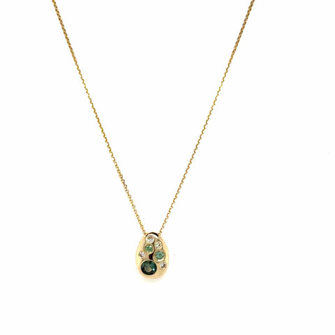 Sapphire Galaxy - Pendant