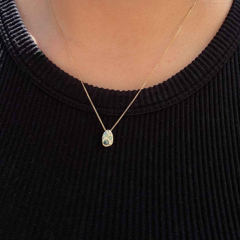 Sapphire Galaxy - Pendant