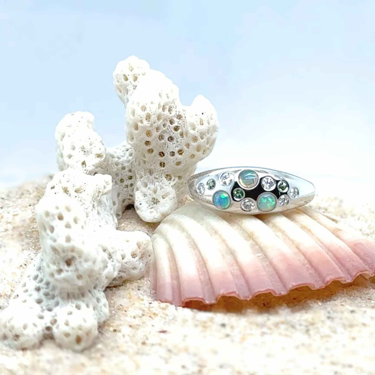 Opal Galaxy - Ring -  Paddington Jeweller - Ojco