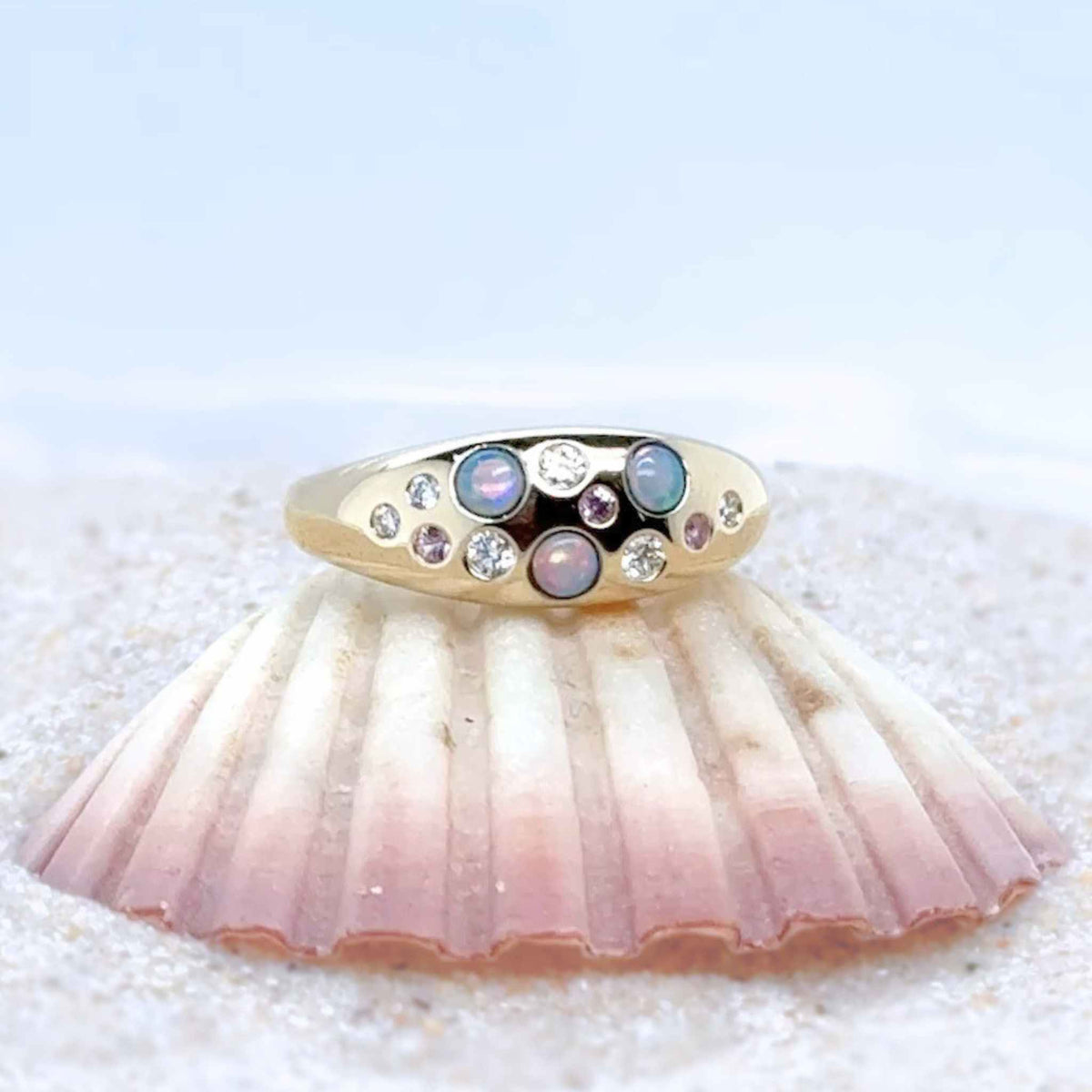 Opal Galaxy - Ring -  Paddington Jeweller - Ojco