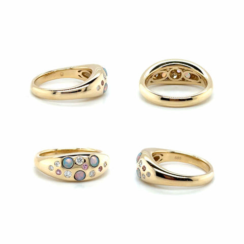 Opal Galaxy - Ring
