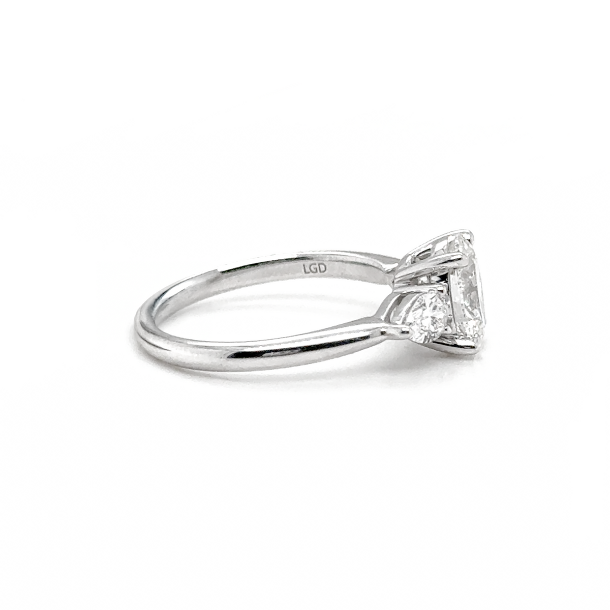 Oval and Pear Trilogy -  Paddington Jeweller