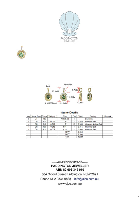 Rachel - CM -  Paddington Jeweller - Ojco