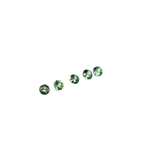Loose Stone - Australian Parti Colour Sapphire 3.5mm